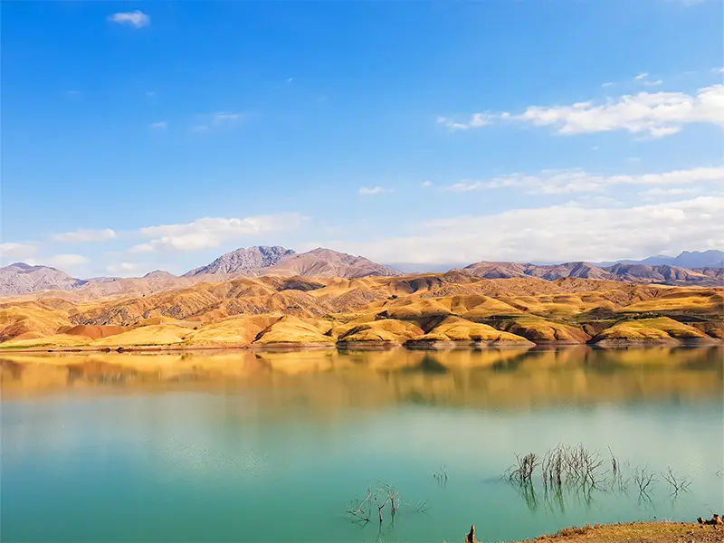 دریاچه سد طالقان 
