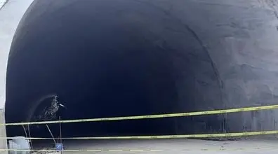 ویدیو وحشتناک از ریزش تونل کبیرکوه