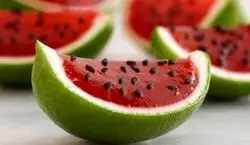 ژله هندوانه ای مجلسی رو اینجوری درست کن + طرز تهیه   