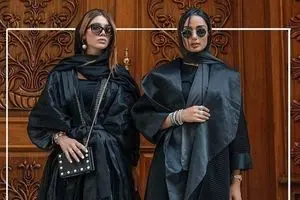 محرم این مانتو ها رو بپوش | شیک ترین مدل مانتو های مشکی 1402  + عکس