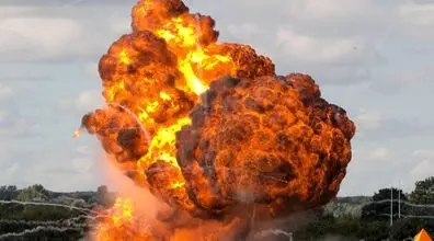جدیدترین جزئیات آتش سوزی پمپ بنزین استان فارس | انفجار مهیب + فیلم