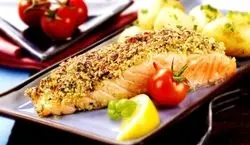 طرز تهیه ماهی با سس زعفران | ماهی با سس زعفران را به روش رستورانی تهیه کنید! + آموزش 