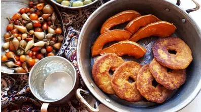 کوکو کدو حلوایی مجلسی با طعم بسیار خوشمزه +  طرز تهیه 