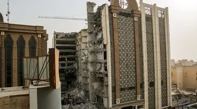 فیلم جدید از ریزش ساختمان متروپل