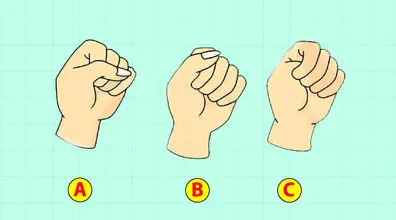 چطور دستتان را مشت می کنید؟ | تست شخصیت شناسی تصویری