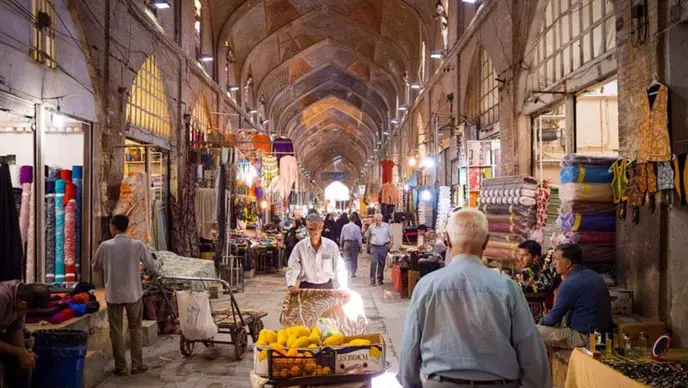 جاذبه های بازار وکیل شیراز برای گردشگران