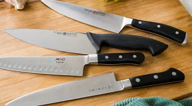 به راحتی چاقوهای آشپز خونه رو تیز کن | چند روش جالب تیز کردن چاقو  در خانه + فیلم