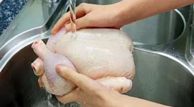 شستن مرغ ممنوع! | چرا شستن مرغ تازه خیلی خطرناکه؟ + ویدیو