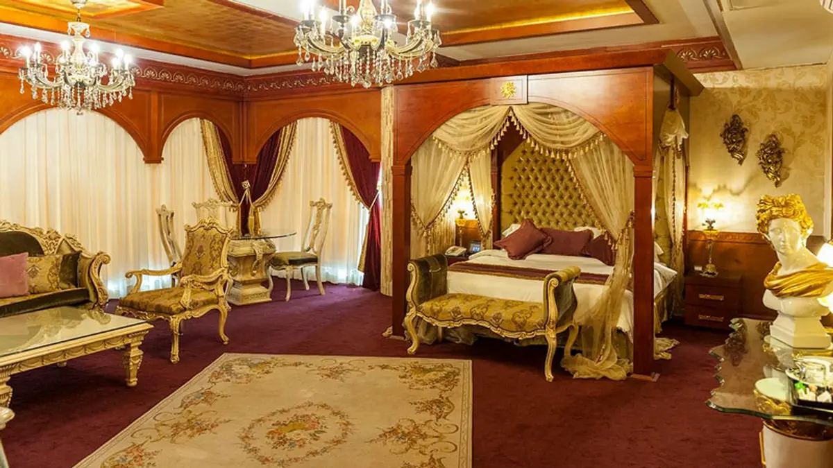 اتاق های هتل درویش مشهد