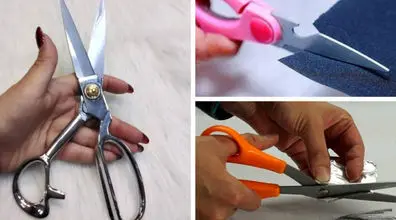 (ویدیو) 8 ترفند ساده و کاربردی تیز کردن قیچی، در خانه