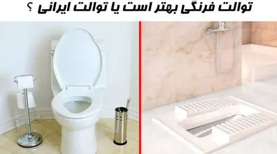 از توالت ایرانی استفاده کنیم یا فرنگی؟ + دلیل علمی