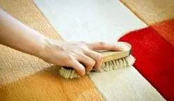 موهای روی فرش رو با این ترفندها جمع کن | روش های جمع کردن مو و پرز از فرش