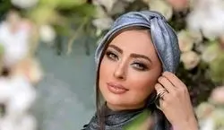 عکس جدید نفیسه روشن با حیوان خانگی بامزش!