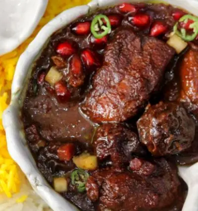 فسنجون یزدی رو با این روشی که من میگم بپز! + نکات و طرز تهیه 