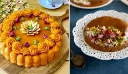حلوای زعفرانی نذری برای 40 نفر + طرز تهیه و نکات