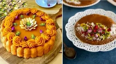 حلوای زعفرانی نذری برای 40 نفر + طرز تهیه و نکات