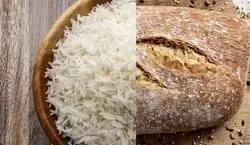 بین نان و برنج کدوم رو بخورم، چاق نشم؟ + توضیحات