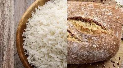 بین نان و برنج کدوم رو بخورم، چاق نشم؟ + توضیحات