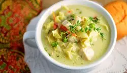 سوپ ایتالیایی؛ پیش غذای مقوی برای شب های سرد پاییز + طرز تهیه