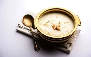 طرز تهیه شیر برنج مجلسی با خامه | دسر خوشمزه شیر برنج رو اینجوری درست کن
