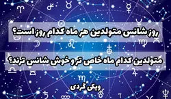 بگو کدوم روز ماه به دنیا اومدی تا بگم خوش شانسی یا نه! | متولدین کدوم روز ماه، خوش شانس ترن؟