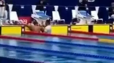 غرق شدن شناگر افغان حین برگزاری مسابقات دانشگاه های جهان!