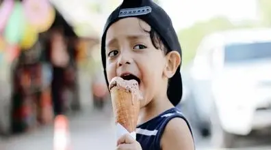 خوردن بستنی برای کدوم بچه ها ممنوعه؟