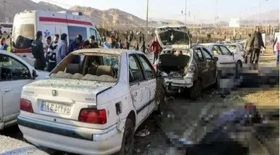 ویدیوی جدید و واضح از انفجار اول حادثه تروریستی کرمان