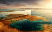 بزرگترین آینه جهان در دل صحرای عربستان + عکس  