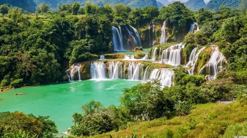معرفی آبشارهای مینیاتوری اسپی او لرستان + فیلم